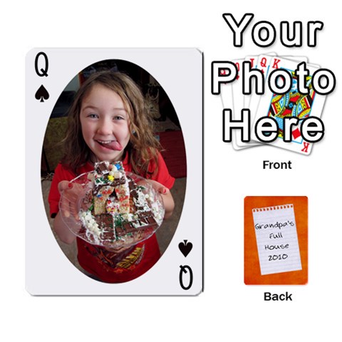 Queen Dad Cards 2011 By Nichole Johnson Front - SpadeQ