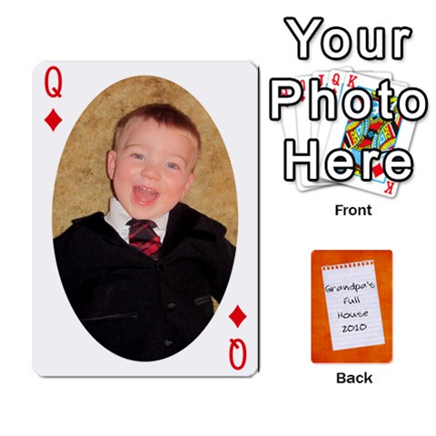 Queen Dad Cards 2011 By Nichole Johnson Front - DiamondQ