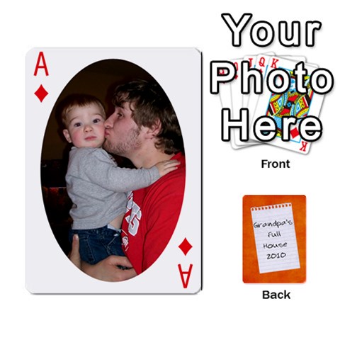 Ace Dad Cards 2011 By Nichole Johnson Front - DiamondA
