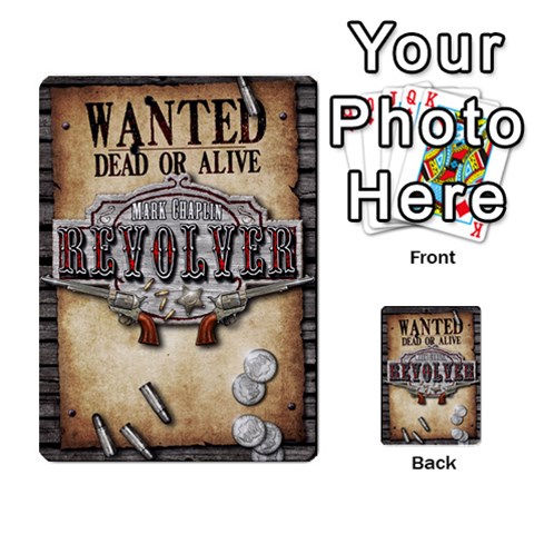 Revolver Bandit Deck By Mark Chaplin Back