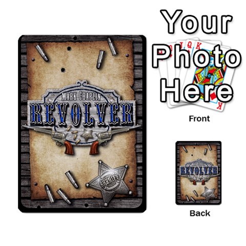 Revolver Lawmen Deck By Mark Chaplin Back