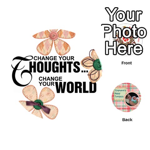 Queen Happy Thoughts By Melissa Wulf Front - SpadeQ