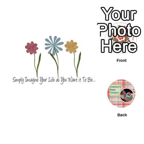 Happy Thoughts By Melissa Wulf Front - Heart10