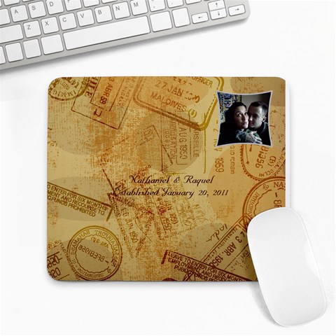 Mouse Pad For Nate By Raquel Front