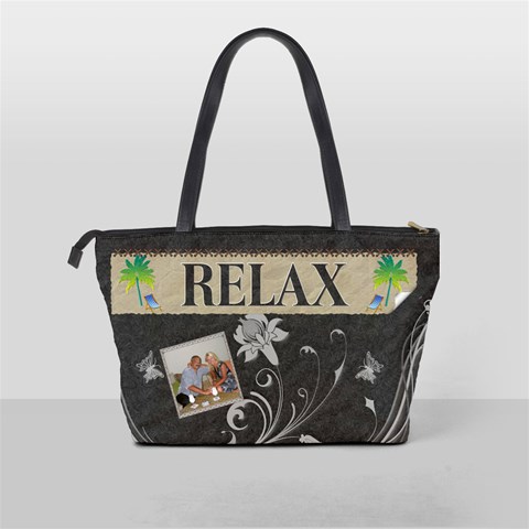 Relaxing Vacation Classic Shoulder Handbag By Lil Back