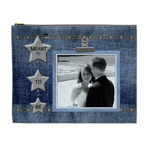 Meant To Be Xl Cosmetic Case By Lil Front