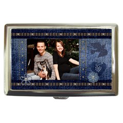 Deluxe Denim Cigarette/money/card Case