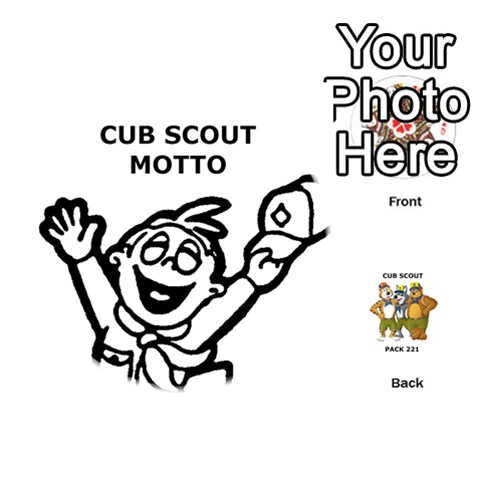 Ace Cub Scout Game By Melissa Wulf Front - HeartA