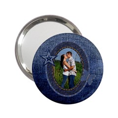 Denim Handbag Mirror