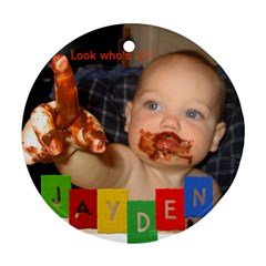 jayden ornament - Ornament (Round)