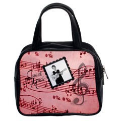 Sweet Music Double sided classic handbag - Classic Handbag (Two Sides) Sweet Music Double sided classic handbag - Classic Handbag (Two Sides)