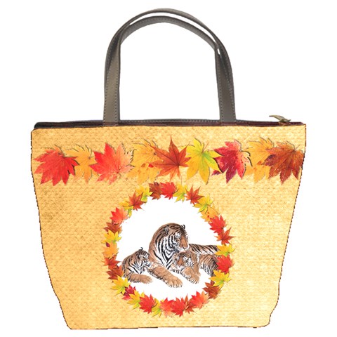 Autumn Glory Bucket Bag By Catvinnat Back