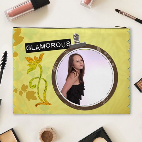 Irresistable/glamorous Xl Cosmetic Bag By Lil Back