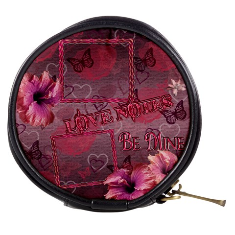 Love Notes N Butterflies Mini Makeup Bag By Ellan Front