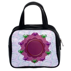 Heart U handbag - Classic Handbag (Two Sides) Heart U handbag - Classic Handbag (Two Sides)