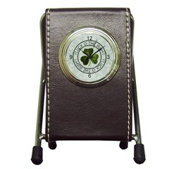 Luck O  The Irish Pen Holder/Desk Clock - Pen Holder Desk Clock