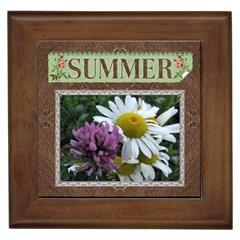 Summer Framed Tile