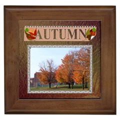 Autumn Framed Tile