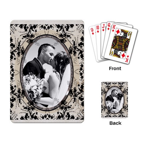 Elegant Playing Cards By Lil Back