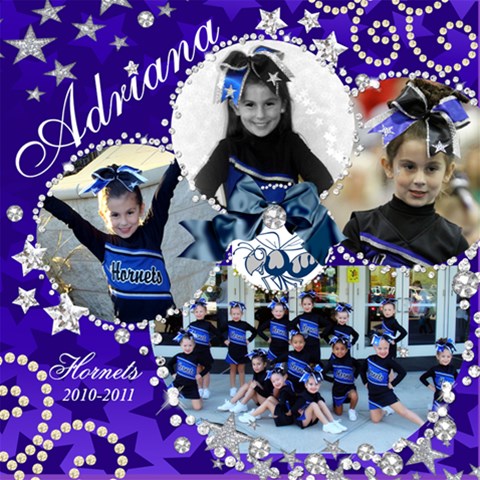Hornets2010 12 x12  Scrapbook Page - 1