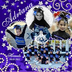 hornets2010-2011adriana - ScrapBook Page 12  x 12 