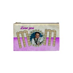 Love you Mom small cosmetic bag - Cosmetic Bag (Small) Love you Mom small cosmetic bag - Cosmetic Bag (Small)