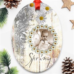 Spring Fairy Oval Ornament - Ornament (Oval)