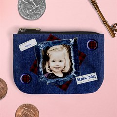 denim doll coin purse - Mini Coin Purse