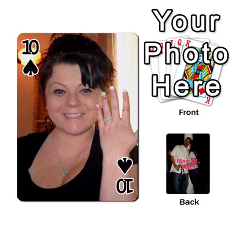 Cards For Wedding By Michele Front - Spade10
