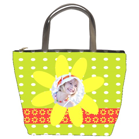Flower Power Bag By Danielle Christiansen Front