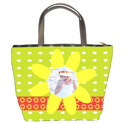 Flower Power Bag By Danielle Christiansen Back