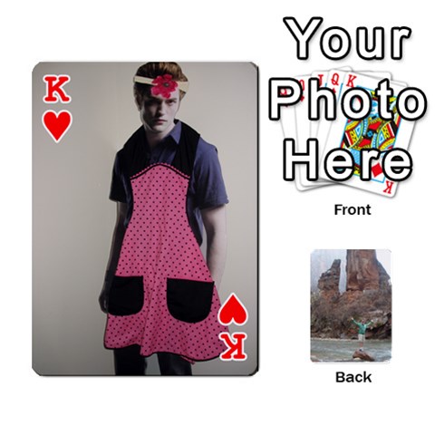 King Bri Card By Laura Front - HeartK