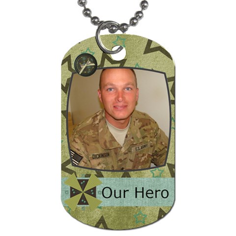 Our Hero Dog Tags By Tami Front