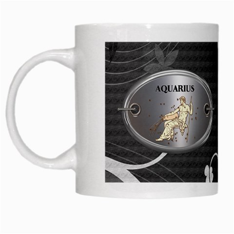 Aquarius Zodiac Mug By Lil Left