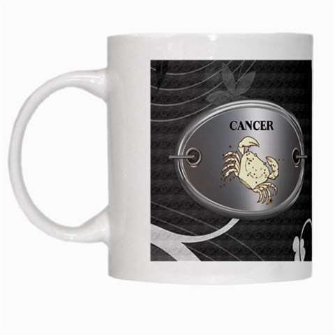 Cancer Zodiac Mug By Lil Left