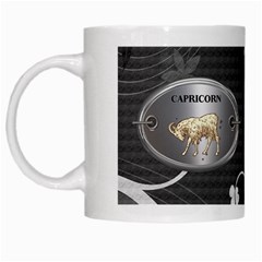 Capricorn Zodiac Mug - White Mug