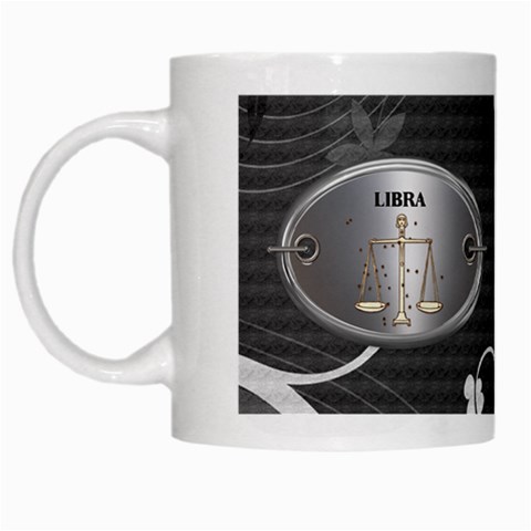 Libra Zodiac Mug By Lil Left