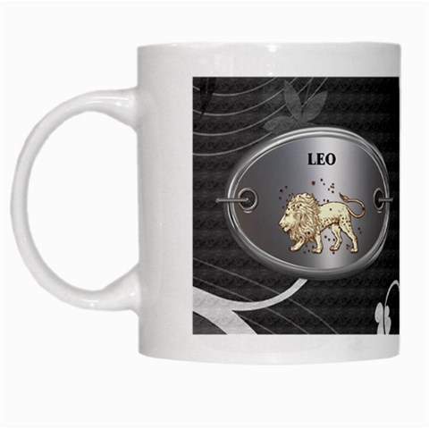 Leo Zodiac Mug By Lil Left