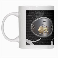 Leo Zodiac Mug - White Mug