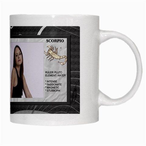 Scorpio Zodiac Mug By Lil Right