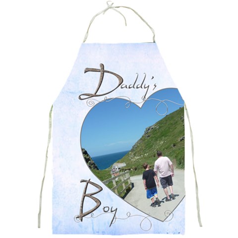 Daddy s Boy Full Print Apron By Catvinnat Front