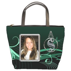 Green Celtic Bucket Bag