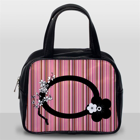 Pink Stripes By Kim White Back
