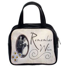 Remember When Classic Handbag - Classic Handbag (Two Sides)