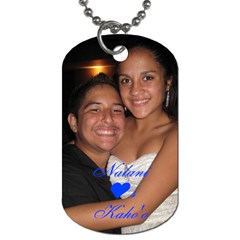 nalani - Dog Tag (One Side)