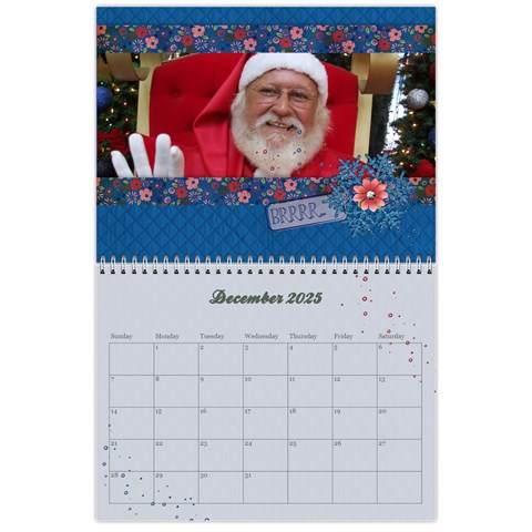 2025 Calendar By Mikki Dec 2025