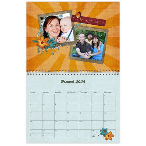 2025 Calendar By Mikki Mar 2025