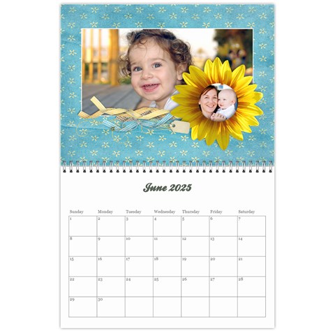 2025 Calendar By Mikki Jun 2025