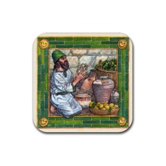 tigris-grn - Rubber Coaster (Square)