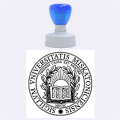Miskatonic University Seal - Rubber Stamp Round (Large)